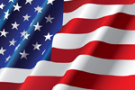 The American flag used by Grand Prix Tours