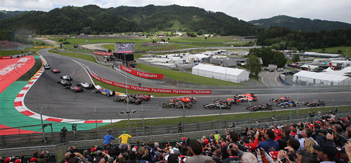 The Austrian Grand Prix with Grand Prix Tours.